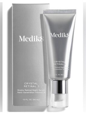MEDIK8 Crystal Retinal Strength 3 Stable Retinal Night Serum Full Size 1 oz NIB